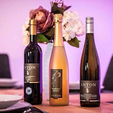 Winetime - Modern - Fuer 6 - Boxspringbetten - Zentral Bellheim Eksteriør bilde